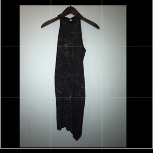 A black dress